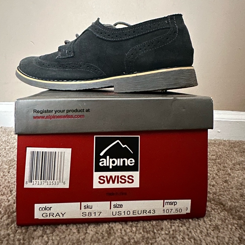 Alpine Swiss Oxfords